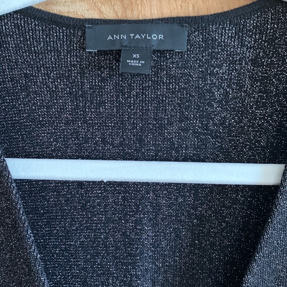 Like new! Ann Taylor metallic sweater - Picture 2 of 4